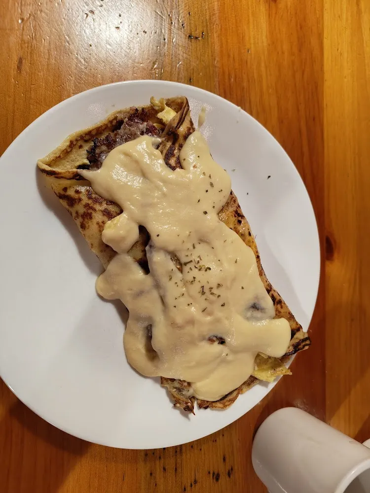 Corn Beef Hash Supreme Crepes