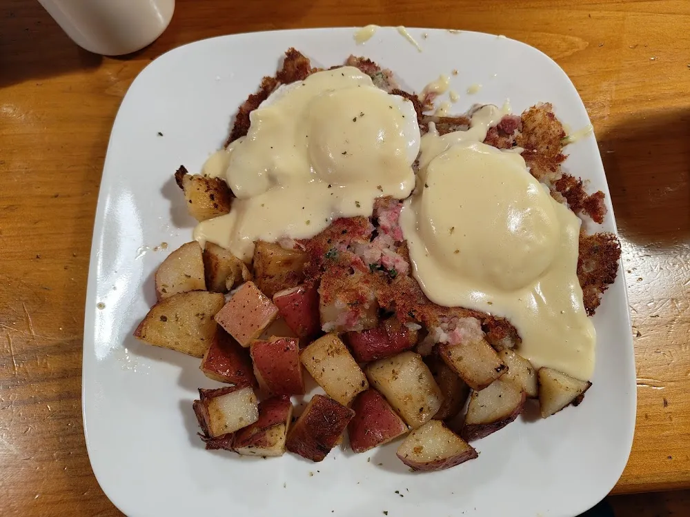 Two Eggs w Homemade Corned Beef Hash